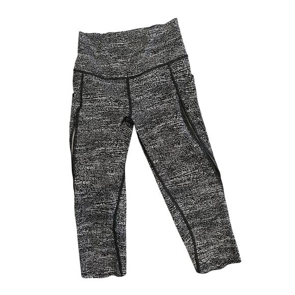 Lululemon Athletica Rival Pace Crop Legging Size 4 - Picture 1 of 7